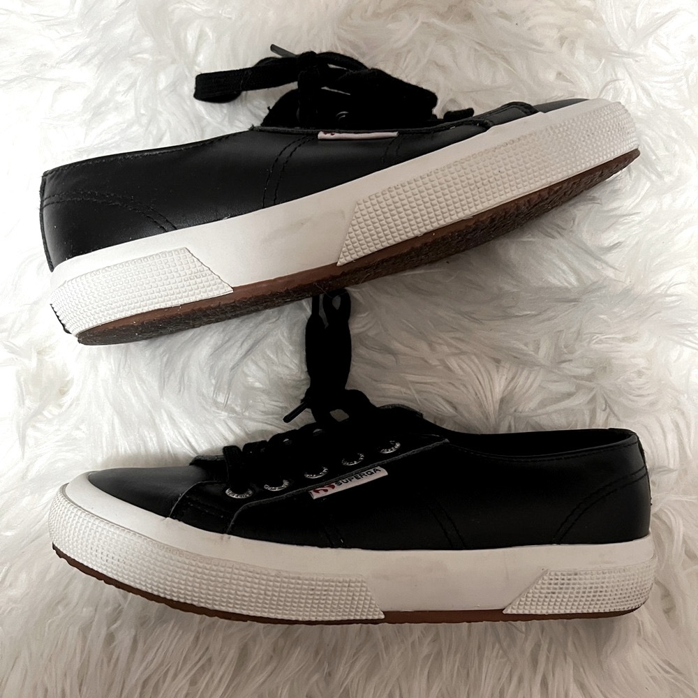 2750 NAPPA SNEAKERS - Black Leather 6